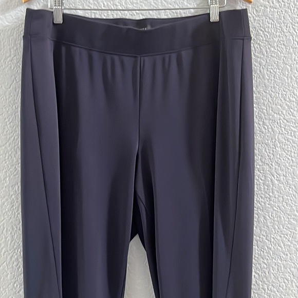 TALBOTS BLACK SHAPING ELASTIC WAIST LEGGINGS - Picture 2 of 7